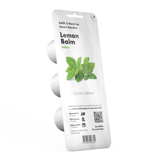 Click & grow Pflanzkapsel Zitronenmelisse 3er Packung