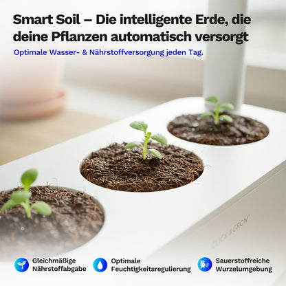 Click & grow Smart Garden 3 - Indoor Kräutergarten (Farbe: weiß oder grau)
