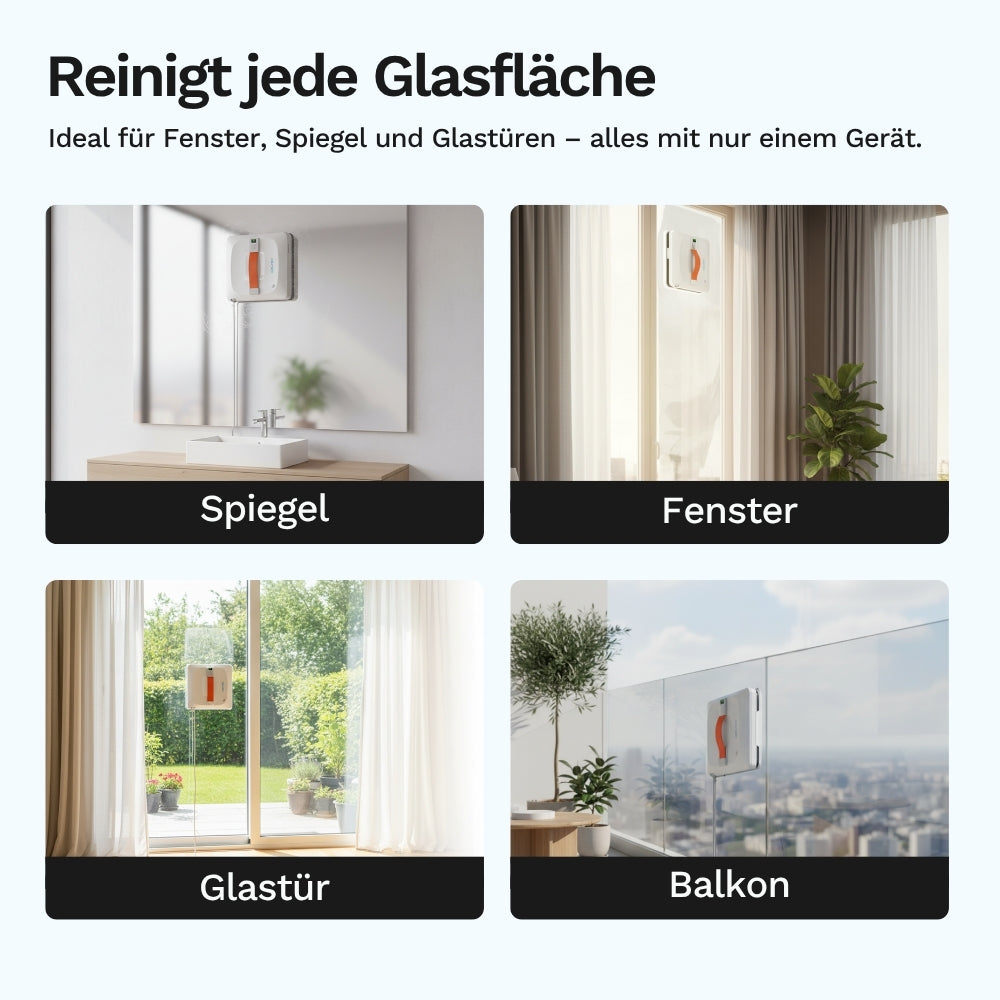 Lazurec A9 Pro Fensterputzroboter – Für smarte, aufwandfreie Fensterreinigung