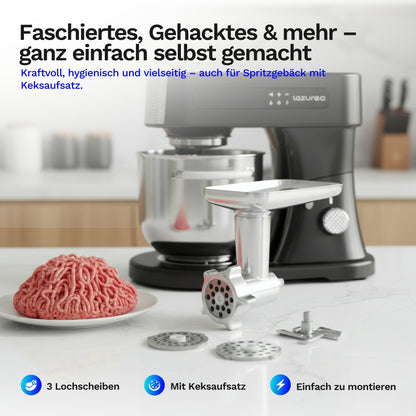 Fleischwolf-Aufsatz für die Lazurec Bakara Mix ONE