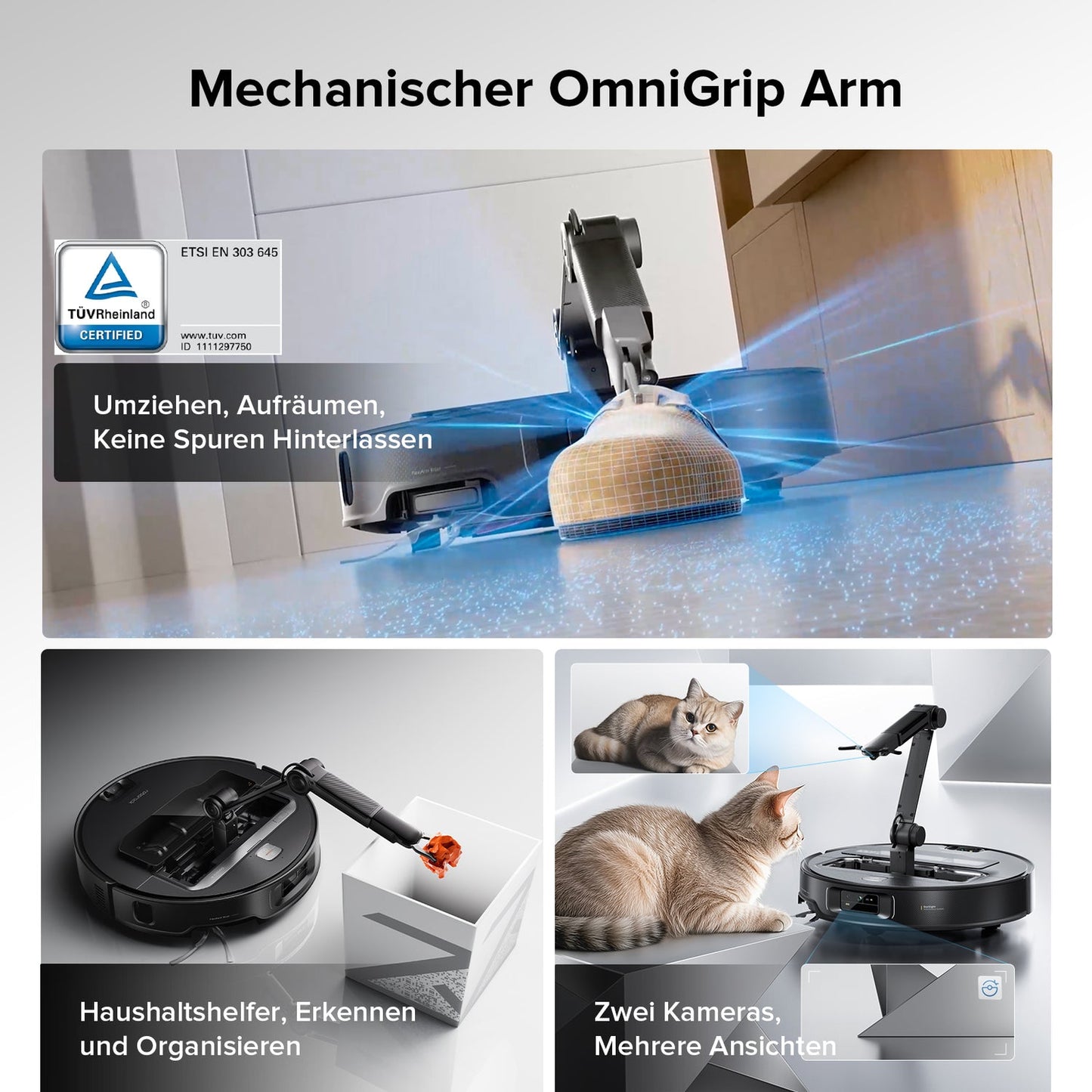 Roborock Saros Z70 - Saug und Wischroboter