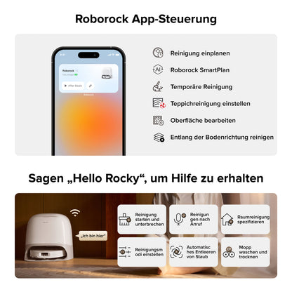 Roborock Qrevo CurvX - Saug und Wischroboter